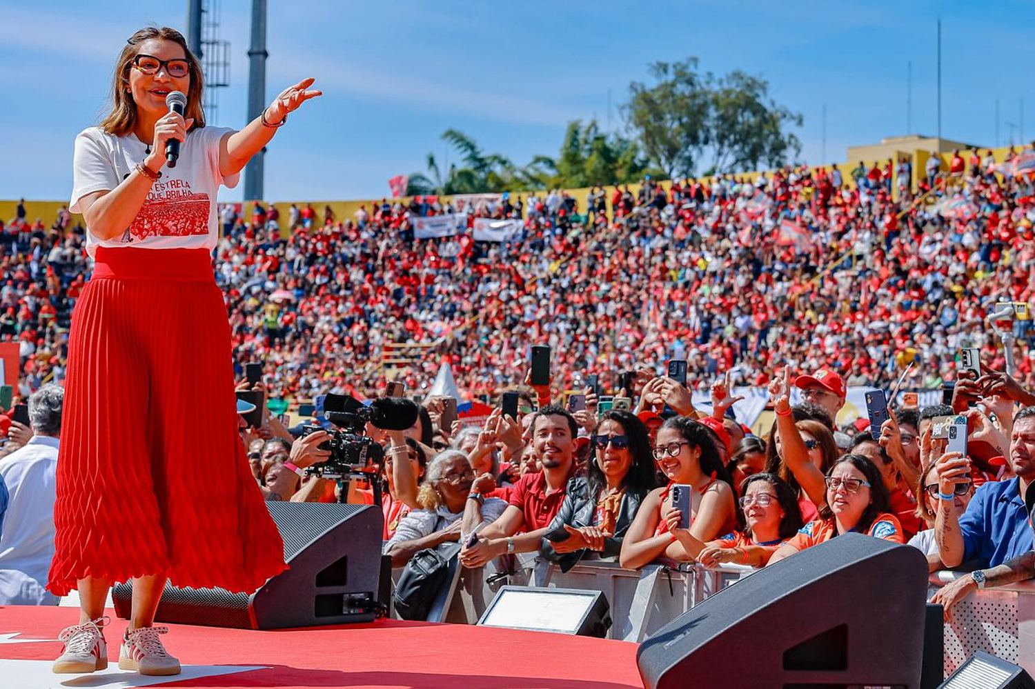 Lanzamiento oficial de la campaña de Lula, agosto de 2026