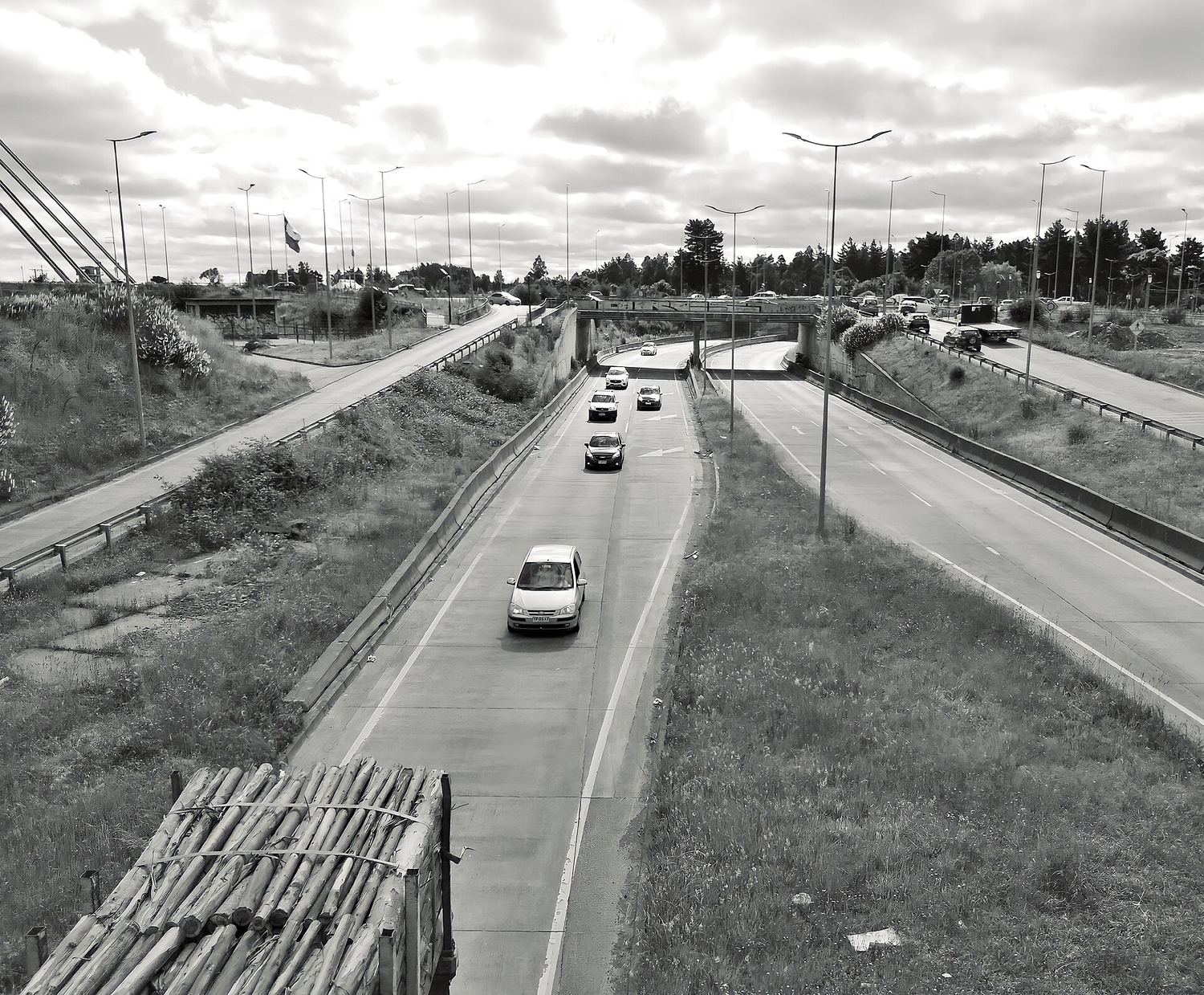 Avenida Los Poetas en Temuco