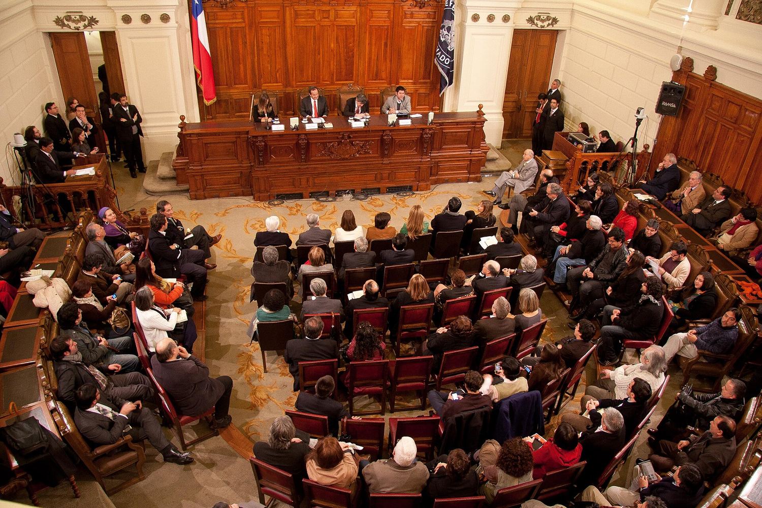 Sala de sesiones del Congreso Nacional