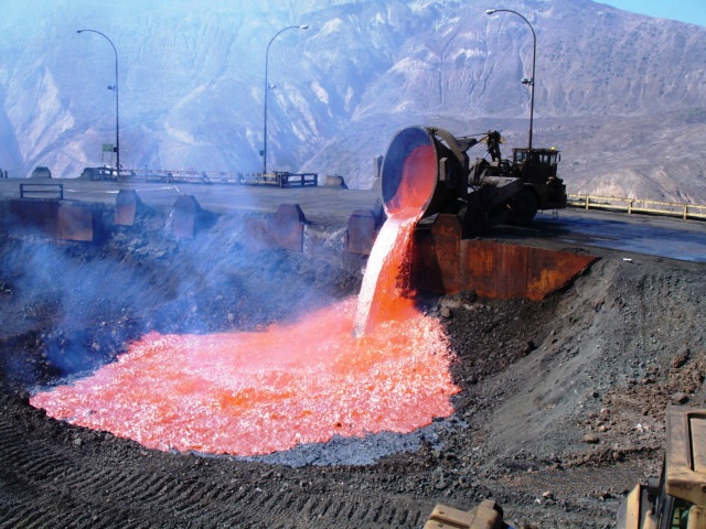 Caletones, en la división El Teniente de Codelco