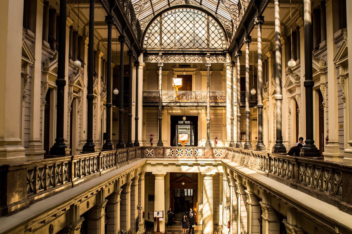 Palacio de Tribunales, sede de la Corte Suprema, en Santiago