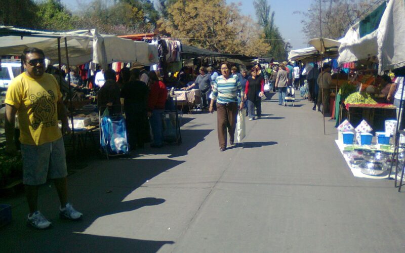 Feria libre en Maipú