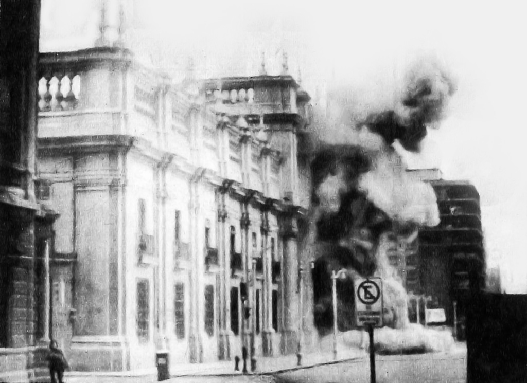 Bombardeo al Palacio de La Moneda, 11 de septiembre de 1973