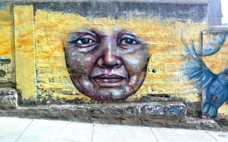 Mural en el cerro Polanco, Valparaíso