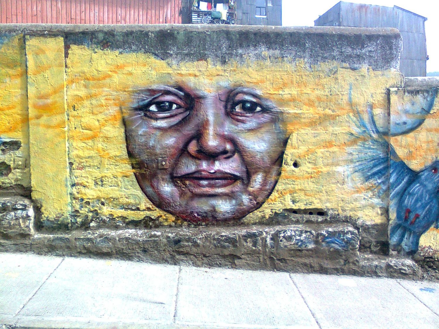 Mural en el cerro Polanco, Valparaíso
