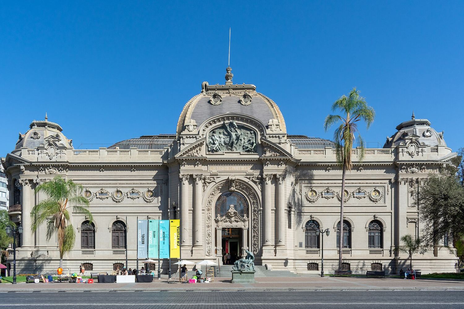 Museo Nacional de Bellas Artes en Santiago