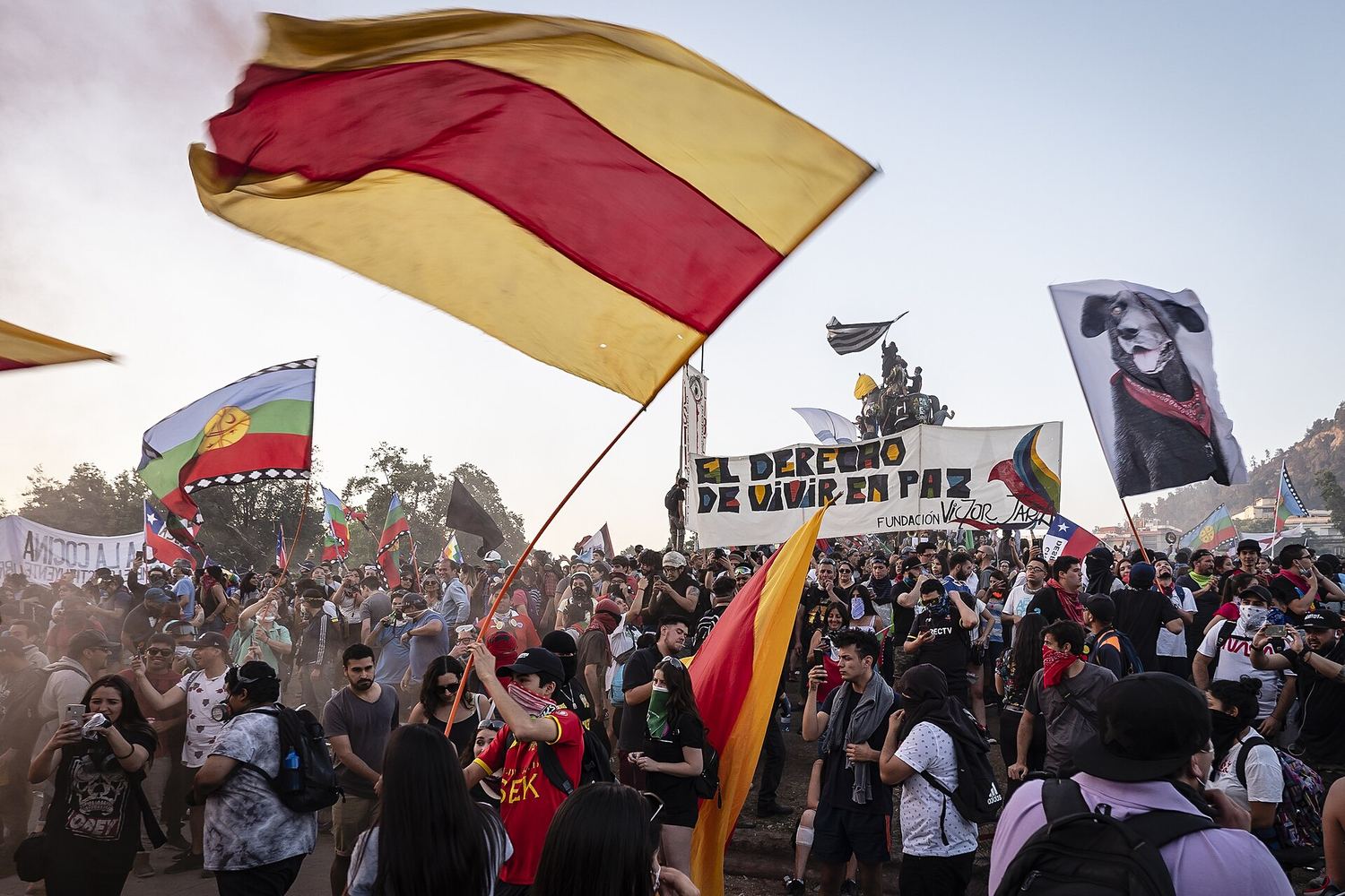 Plaza de la Dignidad en 2019