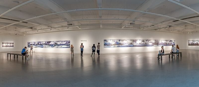 Sala de exposición del Museo Nacional de Bellas Artes