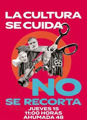 La cultura se cuida, no se recorta